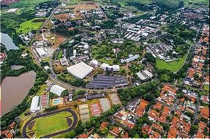 Vista aérea da Unicamp